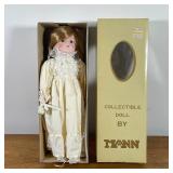 MANN PORCELAIN HEAD DOLL