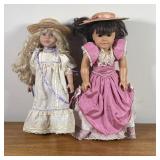 (2pc) AMERICAN GIRL & OTHER DOLLS | Plesant Company & Just Pretend 1997