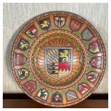 BAYERN GERMAN CITY COAT OF ARMS PLATE