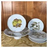 (8pc) ITALIAN CERAMIC DISHES