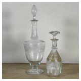 (2pc) BACCARAT DECANTERS