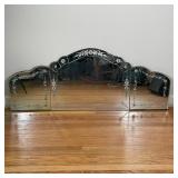 ETCHED GLASS DRESSING MIRROR