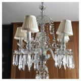 CRYSTAL GLASS CHANDELIER