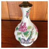 PAINTED PORCELAIN LAMP