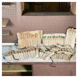 EXTENSIVE COLLECTION OF CARVING TOOLS