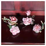 (4pc) BOEHM & OTHER FLOWERS