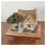 MELVIN YOST LIGHTED MINIATURE COTTAGE
