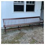 LONG SPINDLE BACK BENCH