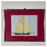 FRAMED SAILBOAT PRINT
