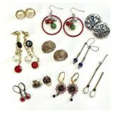 LOT MISC. EARRINGS