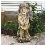 CEMENT GARDEN STATUE