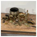 LARGE LOT MISC. BRASS