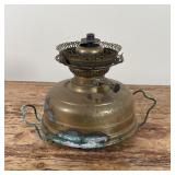 BRASS FLUID LAMP BASE