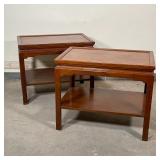 PAIR STOW & DAVIS LOW TABLES