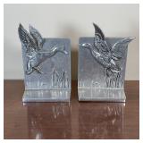 BRUCE FOX ALUMINUM BOOKENDS