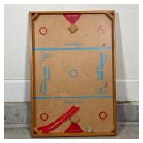 NOK HOCKEY FLOOR GAME | Champion Nok Hockey by Carrom with original wood puck and both sticks includ