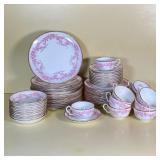 CAULDON PORCELAIN DINNERWARE SET | (10pc) 9 in. dinner plates, (4pc) 8-3/4 in. replacement dinner pl