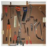 ESTATE LOT YARD TOOLS | Various saws, clippers, and more