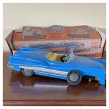 IDEAL XP-600 FIX IT CAR of TOMORROW | Blue XP-600 Fix It car by Ideal from the 1950s, in original pa