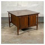 JOHNSON HANDLEY JOHNSON SIDE TABLE | With double cabinet doors with geometric design, forward trend,