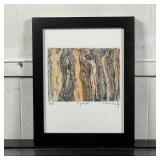 C. STERNBERG COLORED ETCHING | Signed lower right, titled "Figures"; overall 10-1/2 x 8-1/2 in. 