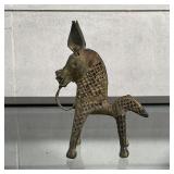 REPLICA ARCHAIC HORSE | Gilded pot metal, no apparent markings; h. 5-1/2 in. 