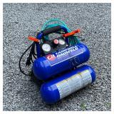 AIR COMPRESSOR | Campbell Hausfeld air compressor, 100 psi max, tested and works! 