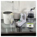 MISC. KITCHEN ITEMS | Including a Veggetti Pro Spiralizer, a Slap Chop, a Cuisinart Spiralizer, and 