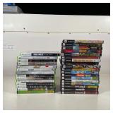 COLLECTION VIDEO GAMES | Including Xbox 360 and PS2 games: Star Wars, Halo, Call of Duty, Shrek, Gui