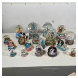 COLLECTION of SNOW GLOBES | Various sizes, including Christmas themed, sea creatures, Washington D.C