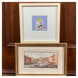 (2pc) WALL ART | Including a child