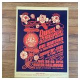 QUICK SILVER AVALON POSTER | 1960s concert poster: "Family Dog Presents / Quick Silver Messenger...
