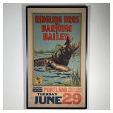 RINGLING BROS AND BARNUM & BAILEY POSTER | Bill Bailey Ringling circus poster