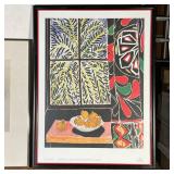 Henri Matisse poster print "Interieur au Rideau Egyptien 1948"