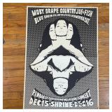 MOBY GRAPE PINNACLE POSTER | Shrine Auditorium, Los Angeles, Pinnacle Productions, John Van Hamersve