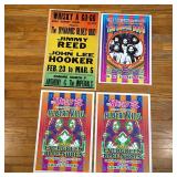 (4pc) WHISKY-A-GO-GO POSTERS | Posters from The Whisky-A-Go-Go on the Sunset Strip, with headliners 