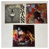 (3pc) SANTANA VINYL | Three vinyl record albums by Santana, including Abbaxa and their 1969 self-tit