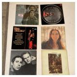 (6pc) VINYL RECORDS | A group of vinyl LP albums including Bridge Over Troubled Water by Simon and G