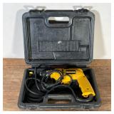 DEWALT POWER DRILL | Corded, in a hard shell case [untested] 