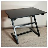 UNIGRAPH Z DRAFTING TABLE | Italian, black drafting table, unigrap z / bieffe, adjustable