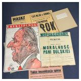 COLLECTION POLISH POSTERS | Primarily Polish theater posters, including...