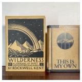 (2vol) ROCKWELL KENT | Including the first edition of This Is My Own (ex Katonah Library copy, with 