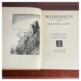 Wilderness: A Journal of Quiet Adventure in Alaska; hardcover with no dust jacket, pub. 1924 