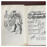 Pinocchio: The Adventures of a Marionette by C. Collodi with illustrations by Charles Copeland 1904