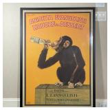 ANISETTA EVANGELISTI POSTER | Modern reprint in a nice slim black frame: Biscaretti