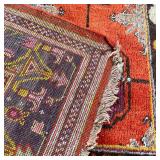 CAUCASIAN RUNNER | With borders of vines, flowers, and geometric devices