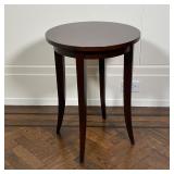 COOPER / PEARSON SIDE TABLE | Round "Ribbon" side table with David Edward label to underside