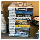 Nintendo DS games in box