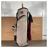 SUN MOUNTAIN GOLF BAG | Including an umbrella and towel; h. 36 in. 