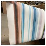 BOLT of COLORFUL WALLPAPER | striped wallpaper (same as on the wall in the peace-sign lot!) 